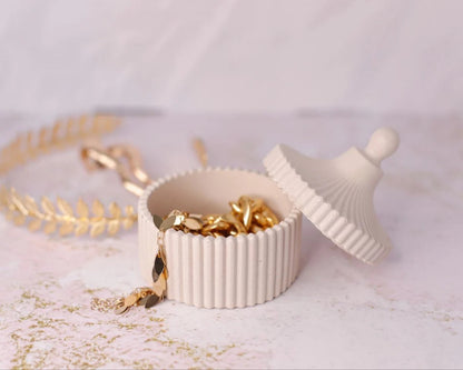 Jewellery Trinket Jar Storage Box