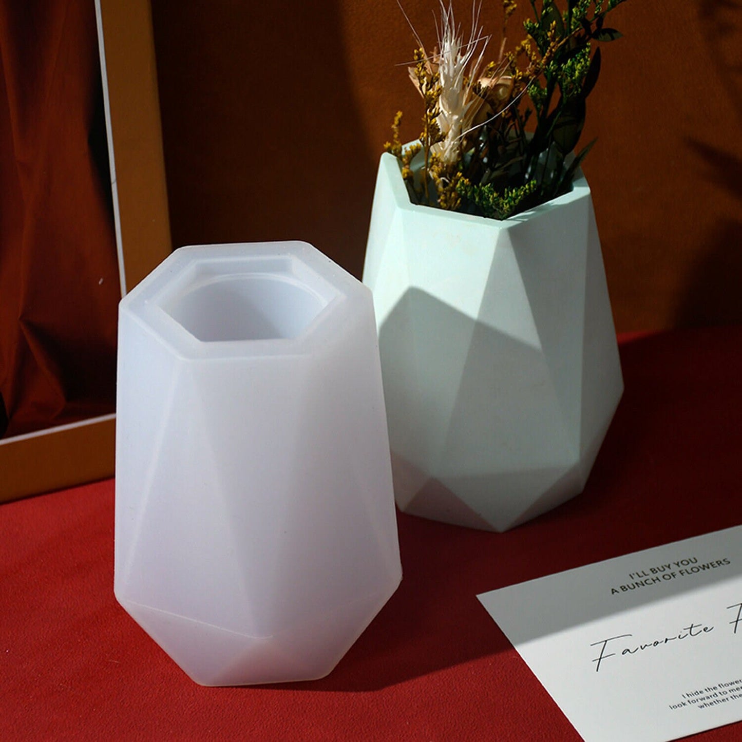 Pen Holder Pots Concrete Desk Pencil Pot, Desk Organizer