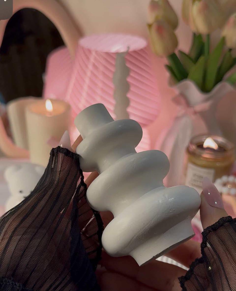 Modern Irregular Shape Ceramic Vase Decorative Minimalist Vases